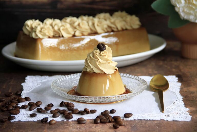 Flan de café