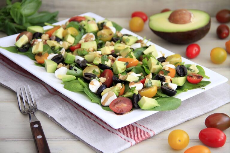 Ensalada caprese con espinacas 4 Ensalada caprese con espinacas