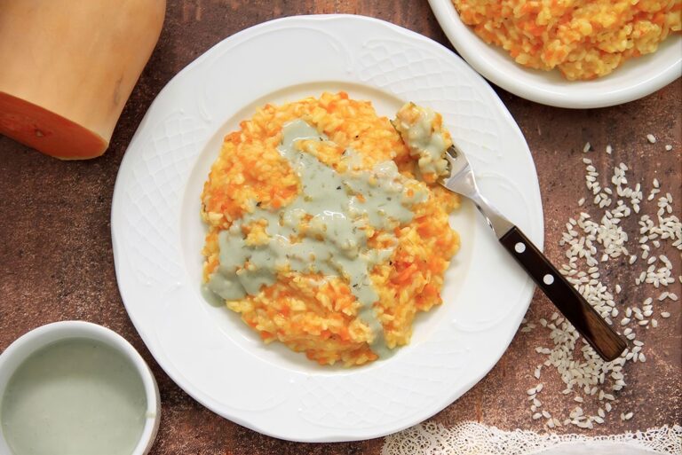 Risotto con calabaza y roquefort 12 Risotto con calabaza y roquefort