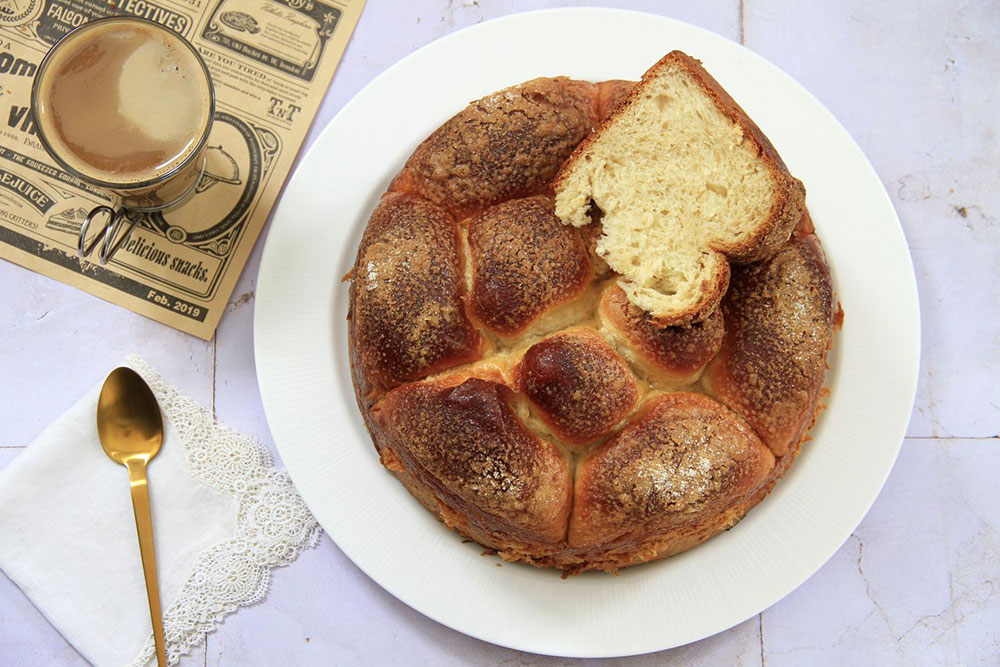 Brioche de mascarpone con thermomix