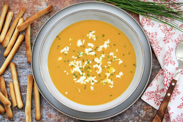 Crema de calabaza y patata